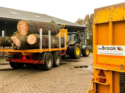 [Verwerken haardhout ter Braak]